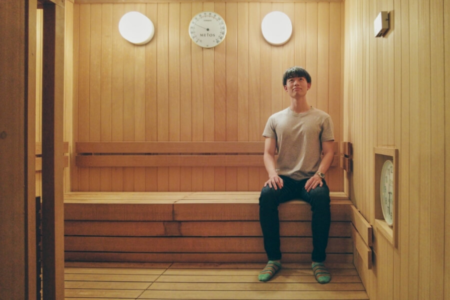 Sauna at WID Waseda